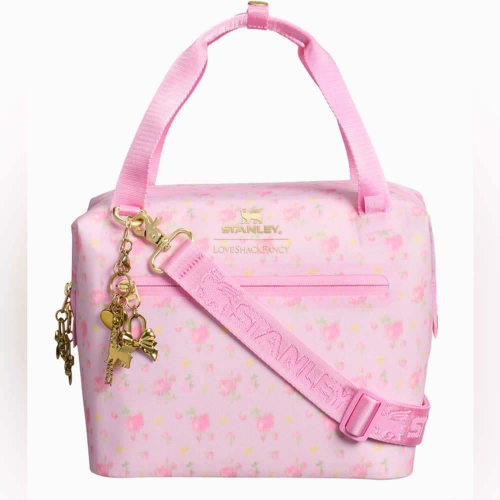 State X LoveShackFancy Pink Floral Women's Mini Cooler. 

🎀Beautiful 🎀